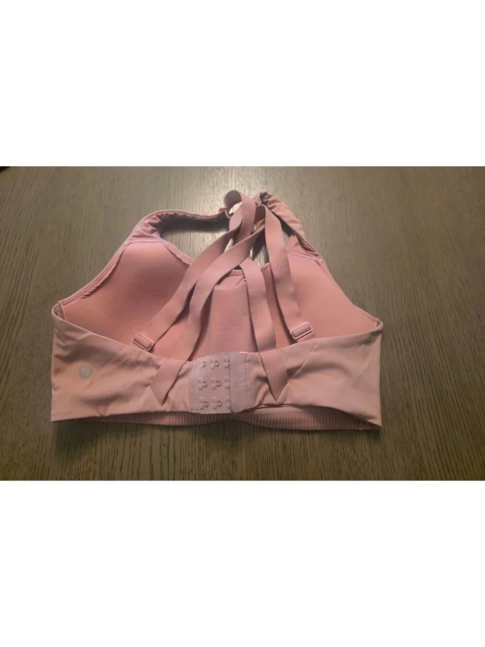 Lululemon Lot of 2 Pink Black Sports Bra size 34D M - GUC